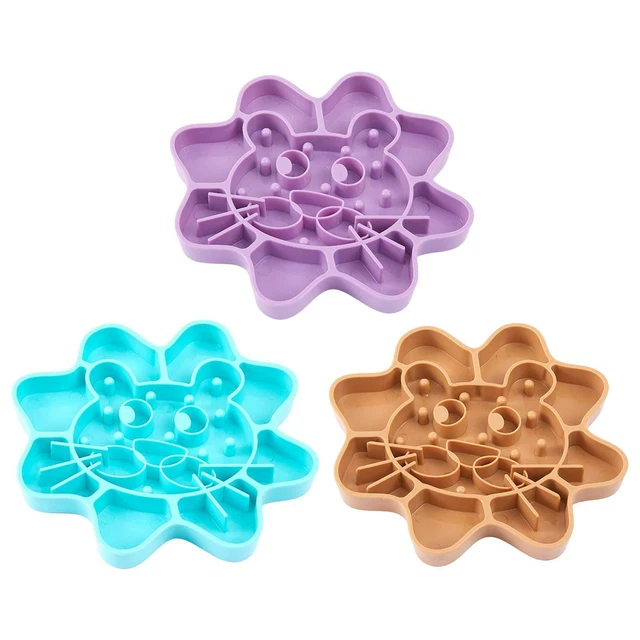 Mangeoire lente pour chien de compagnie, bol de puzzle, jouet interactif,