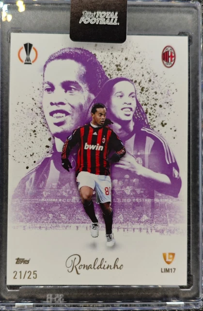 Topps TOTAL FOOTBALL ロナウジーニョ　1/1 RONALDINHO TOPPS TOTAL FOOTBALL 20224 2025 #117 BARCELONA 18