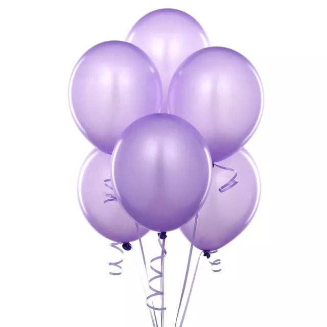 Plain Latex Purple Balloons Birthday Party Wedding Christmas Home DecorationX10
