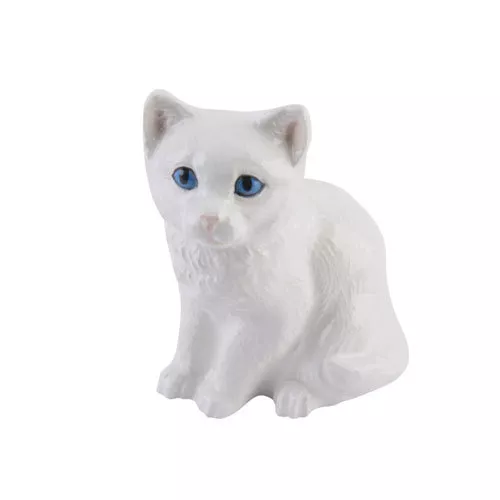 John Beswick-Adorables-Rspca-Kitten White-Jbta5W-Boxed-New