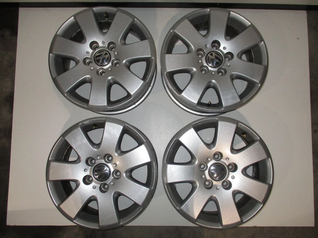 VW BUS T5 original Alloy rims 6.5x16 ET51 5x120 rims 7H0601025E ...