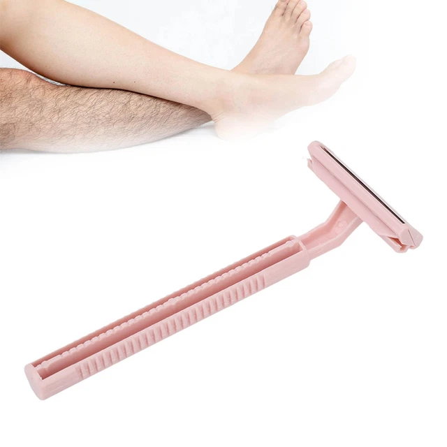 Coltello da depilazione a mano doppio donna ricariche sostituibili semplici
