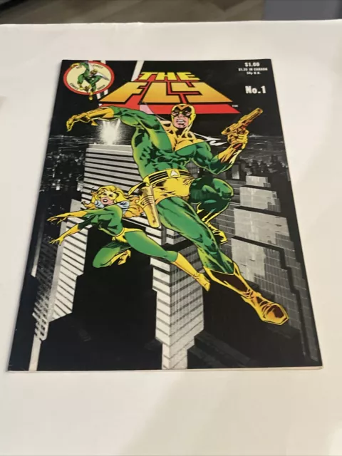 THE FLY #1 - 1983 RED CIRCLE COMICS VF/NM Jim Steranko cover - Box 1