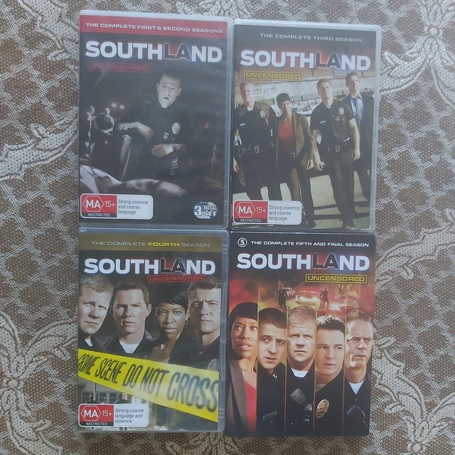 SOUTHLAND: The Complete Series (Seasons 1-5) On Blu-ray – Free Shipping
