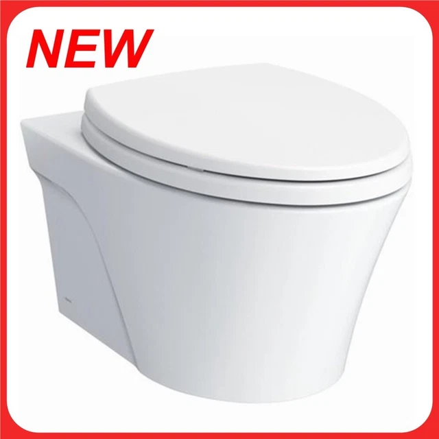 TOTO CT426CFGT40 AP Wall Mounted, Elongated, Chair Height Toilet