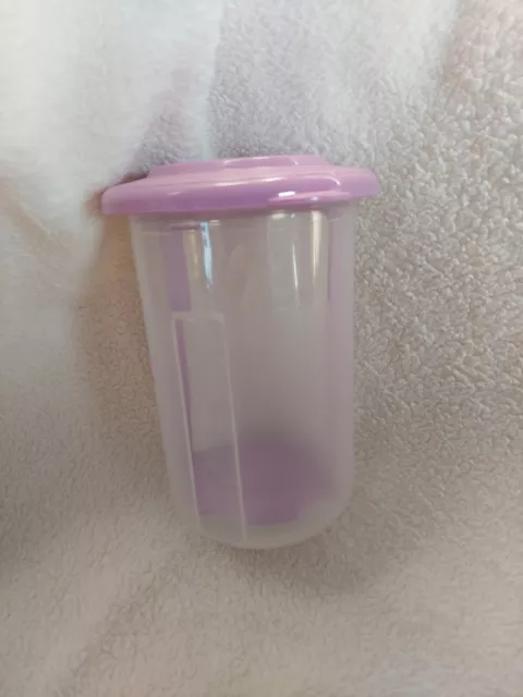 Tupperware Large Square Pick-a-Deli Container in Lavender Purple