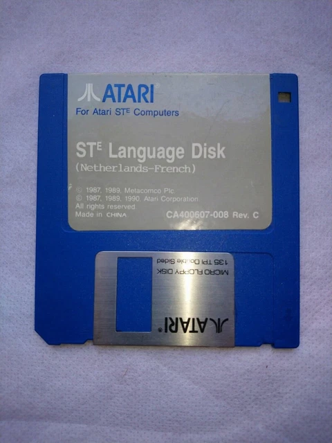 DISQUETTE ATARI STE Language vintage EUR 9,90 - PicClick FR