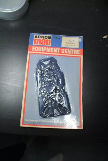 Carte Centrale D'équipement Action Man Palitoy Gi Joe « Great Coat » Moc