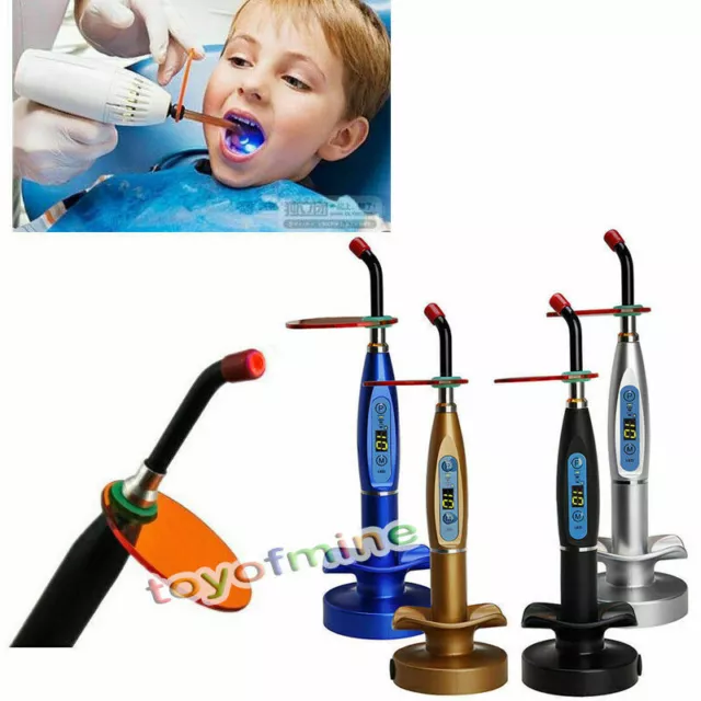 Dentiste dentaire 10W sans fil sans fil à photopolymériser LED Lampe 2000MW