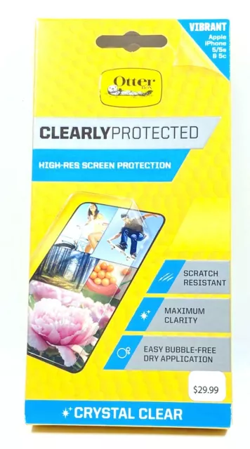 OtterBox Clairement Protection Vif Écran Protecteur pour IPHONE 5/5s & 5c