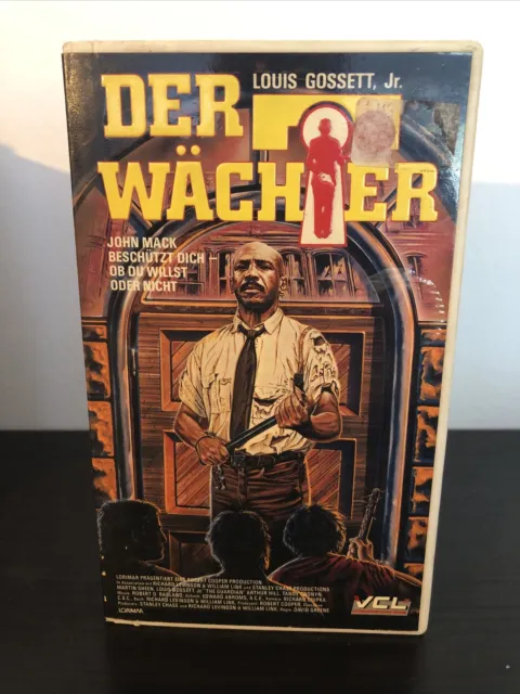 VHS - Der WÄCHTER - 1984 - Martin Sheen - Louis Gossett Jr.