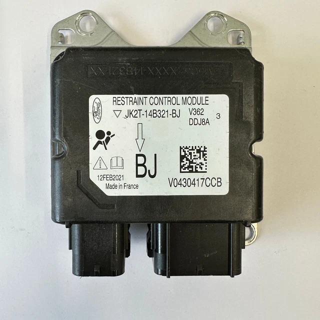 FORD TRANSIT AIRBAG Restraints Control Module ECU & Plug Genuine mk6