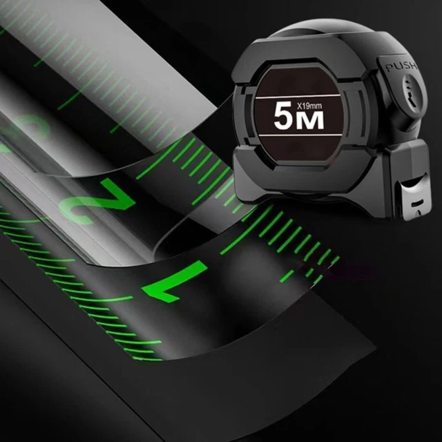 Fall Resistant Steel Tape Tape Measure Fluorescent Measuring Tape