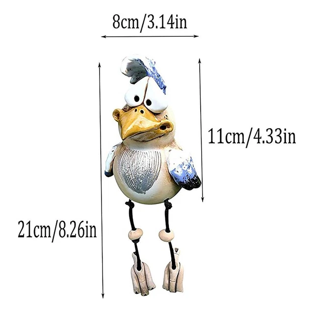 Backyard Decoration Funny Chicken Courtyard Chicken Decoration Garden Statues 3