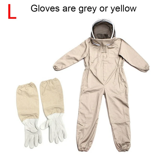 Garden With Glove Full Body Protective Clothing Veil Hood Beekeeping Suit Outfit