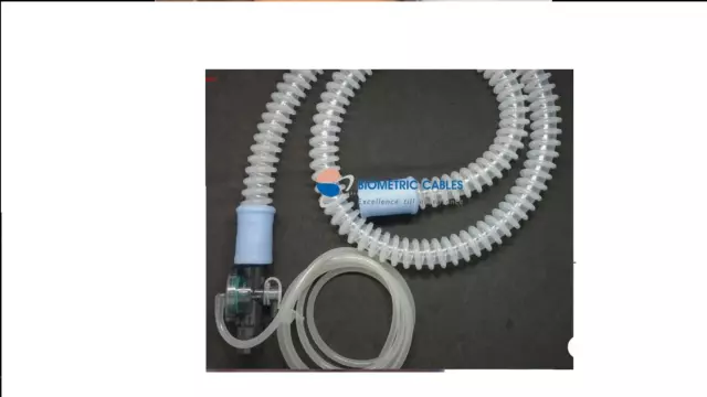 Réutilisable Silicone Transport Ventilateur Circuit Compatible Avec PLV100 Sans