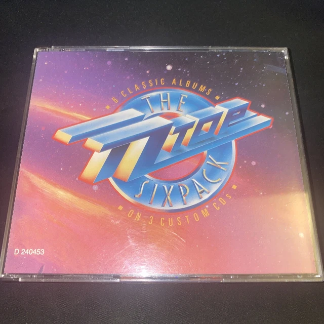 ZZ TOP • Sixpack ~ 3 CD Set ~ Original Fatbox With Booklet ~ 8