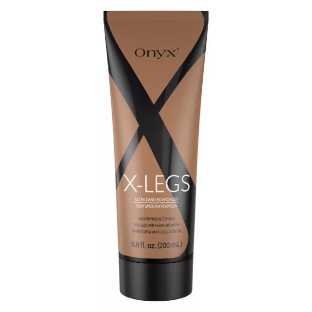 Bronceador bronceador ultra oscuro Onyx X-Legs - Inhibidor del crecimiento...