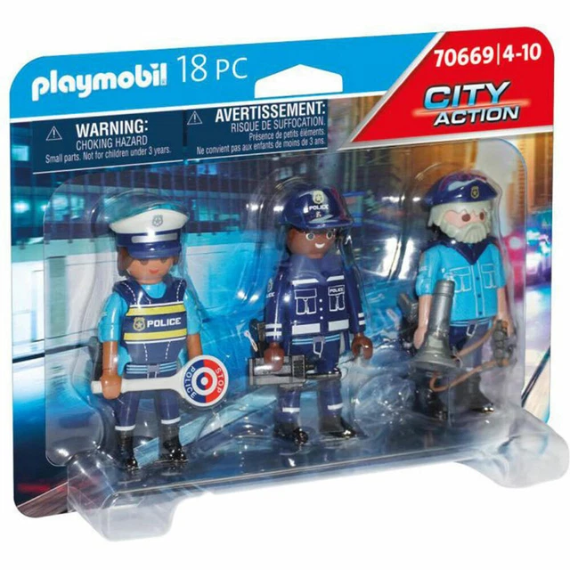 Playmobil 70669 Jeu de figurines de police