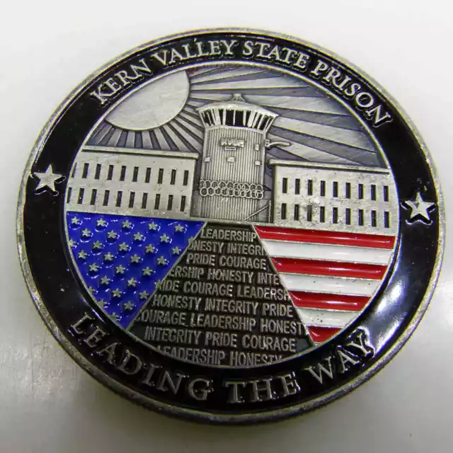 California Department Of Corrections Rehabilitation Challenge Coin