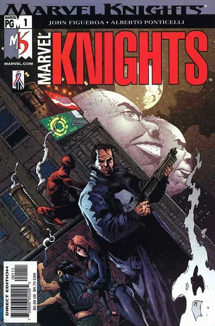 Marvel Knights (Vol. 2) #1 VF/NM; Marvel | Daredevil Punisher - we combine shipp