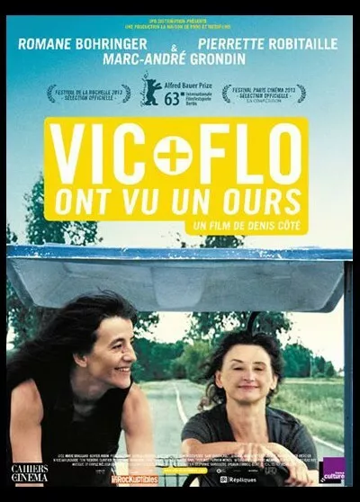 affiche du film VIC PLUS FLO ONT VU UN OURS 120x160 cm