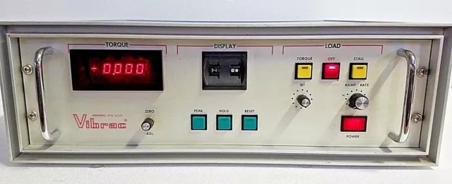 Vibrac 4600 Digital Dynamometer and Load Control Instrument