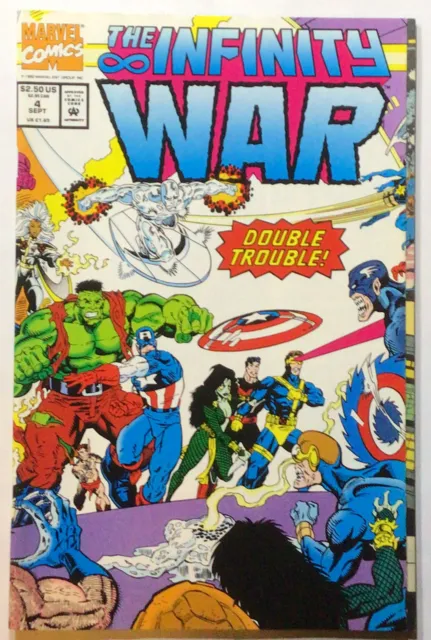 Comic Book - The Infinity War #4 - Sept 1992 - Marvel Comics - Uncertified-FN/VF