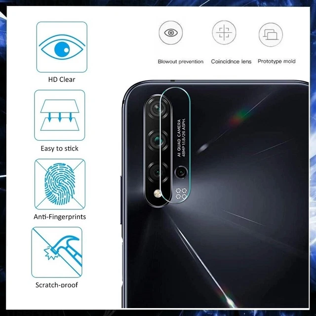 Protection Verre Trempé Pour Caméra Arrière Vivo Y52 5G - Ultra Fin Transparent