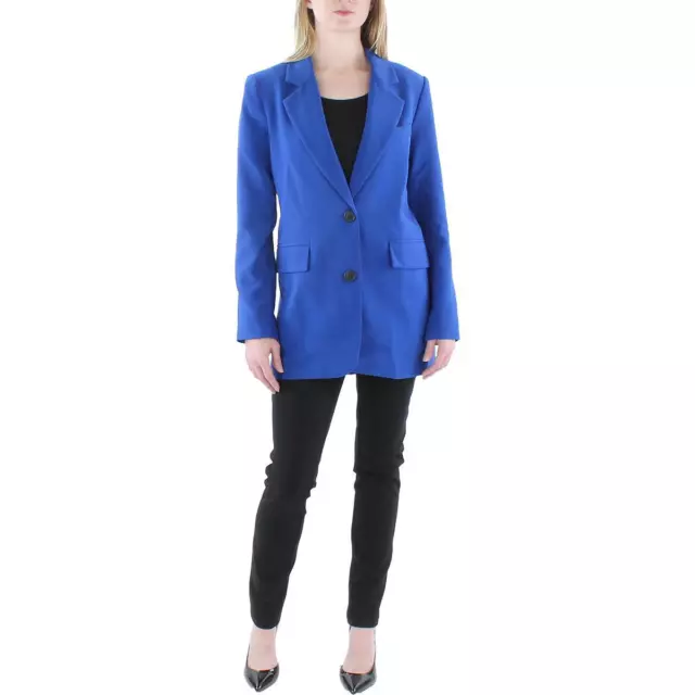 Vince Camuto Womens Notch Lapel Career Two-Button Blazer Jacket BHFO 2584