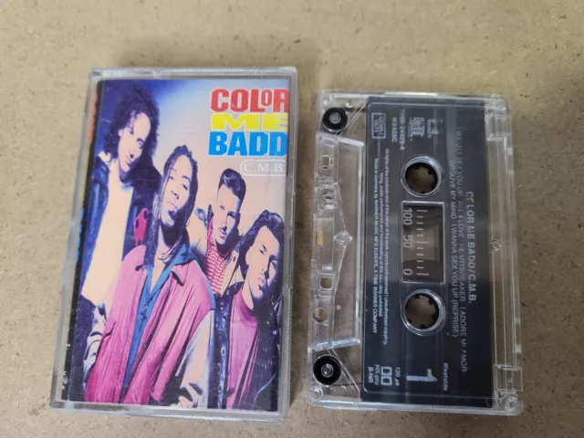 Color Me Badd - C.M.B. - 1991 Cassette Album - Giant Records -