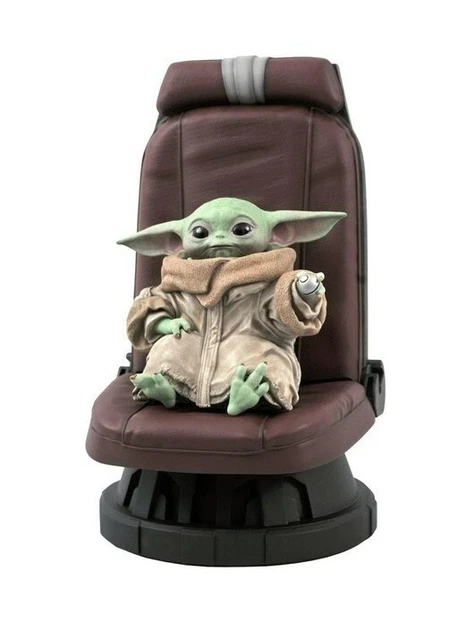 Gigante gentile - Mandaloriano di Star Wars - Statua pietre miliari - Il bambino in sedia