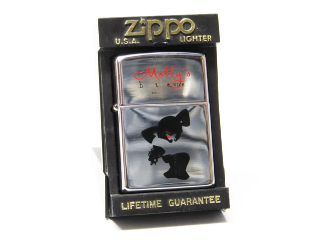 Briquet Zippo Lincoln Continental Mark IV 1990 - Occasion, Style Publicitaire