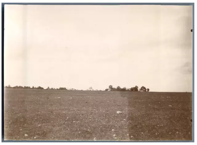 Paysage à identifier  vintage citrate print Tirage citrate  12x17  Circa 1