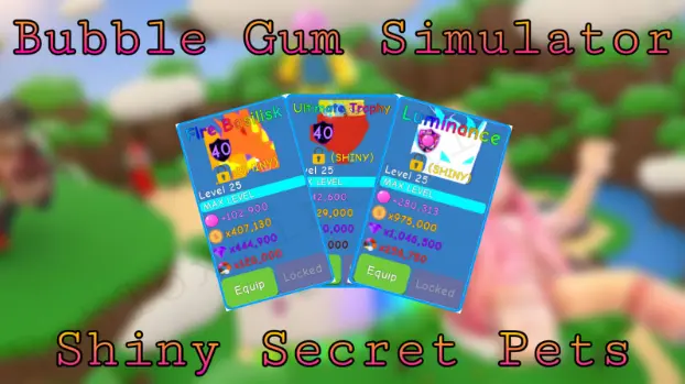 Bubble Gum Simulator - Shiny Secret Pets - Cheap - Trusted