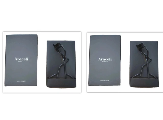 2x Araceli Beauty Womens Lash Curler Black full size BRAND NEW IN BOX freeShip