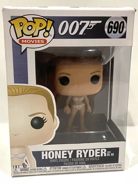 Honey Ryder Dr.No #690 Movies 007 James Bond Funko Pop! vinyl figure 2019