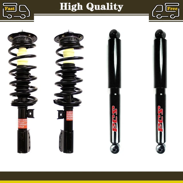 SHOCK ABSORBER COMPLETE Loaded Strut Coil Spring For Chevy Equinox 2006
