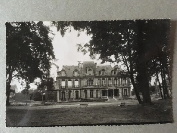 Cpa Gonesse (95) Parc De La Mairie - Photo Veritable
