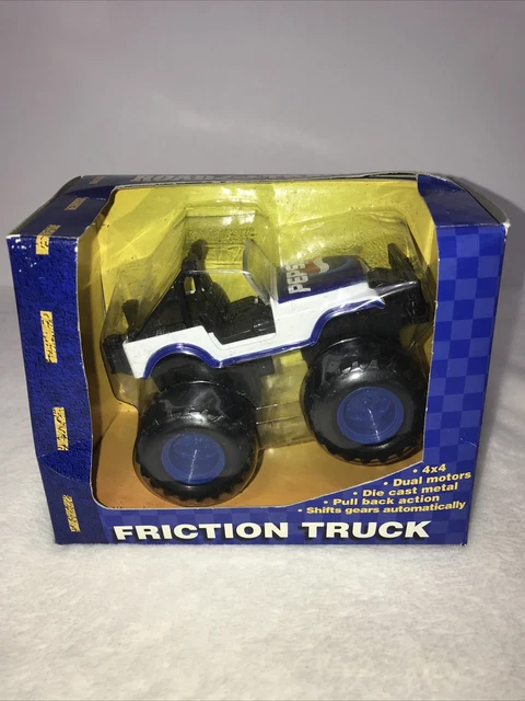 VTG Maisto PEPSI Friction Drive Pull Back Jeep 4x4 Diecast Red White Blue NEW