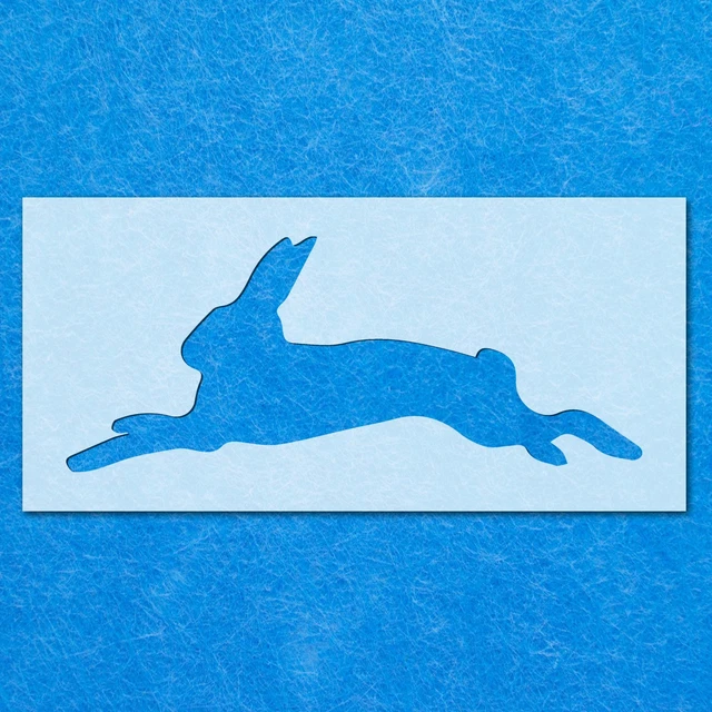 Hare Stencil Shabby Chic Jack Jill Mylar Sheet Painting Wall Art