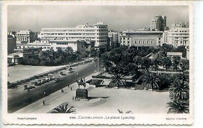 Cp morocco morocco-Casablanca-la place lyautey
