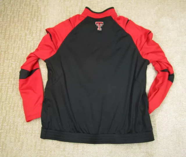 VINTAGE TEXAS TECH Red Raiders Jacket Men Extra Large Red Black Nike ...