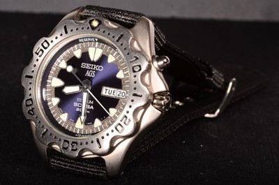 seiko ags titanium scuba 200m