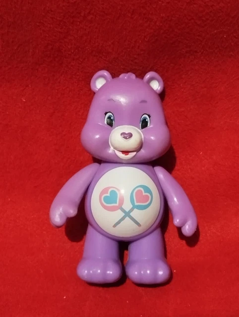Figurine BISOUNOURS (Care Bears) Share Bear Avec Mousqueton - Neuf