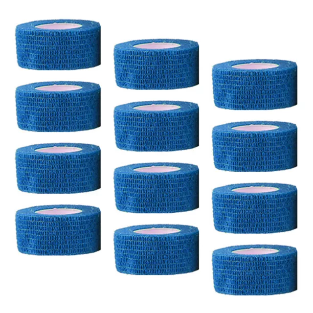 12rolls Finger Tape SelfBandage Sprains First Aid Wrap Cohesive Pet