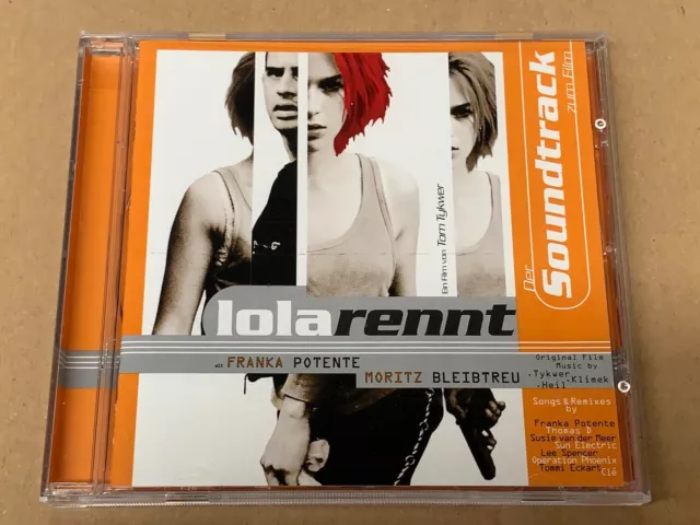 Lola rennt Run Lola Run OST original soundtrack CD 1998 Tykwer Franka Potente