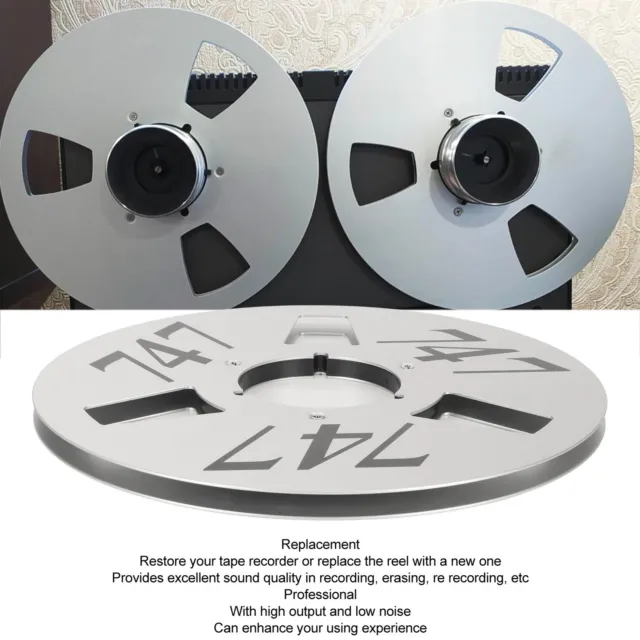 2.5 INCH EMPTY Tape Reel 3 Hole Universal Sound Tape Takeup Reel With  Aluminum $32.47 - PicClick AU