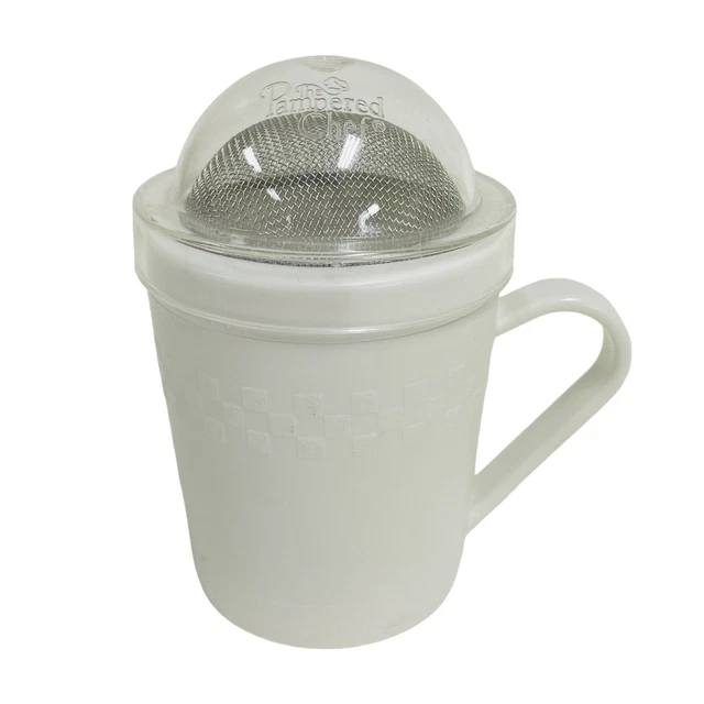 THE PAMPERED CHEF Flour Cinnamon Powdered Sugar Sifter Shaker 1690 17.