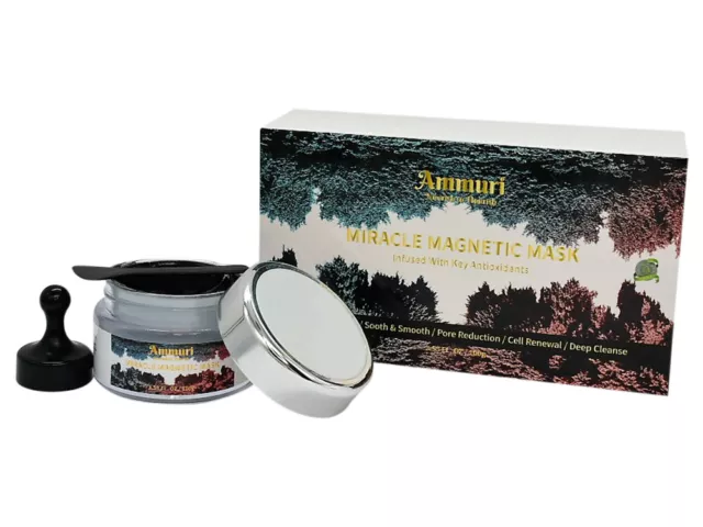 Ammuri Espinillas Magnético Máscara Set para Poros Reducción & Deep Cleanse -